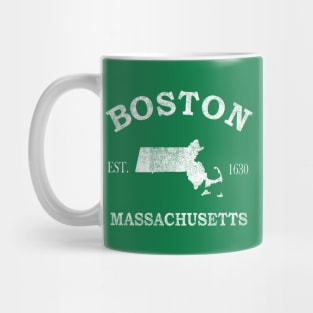 Boston, Massachusetts EST. 1630 Mug